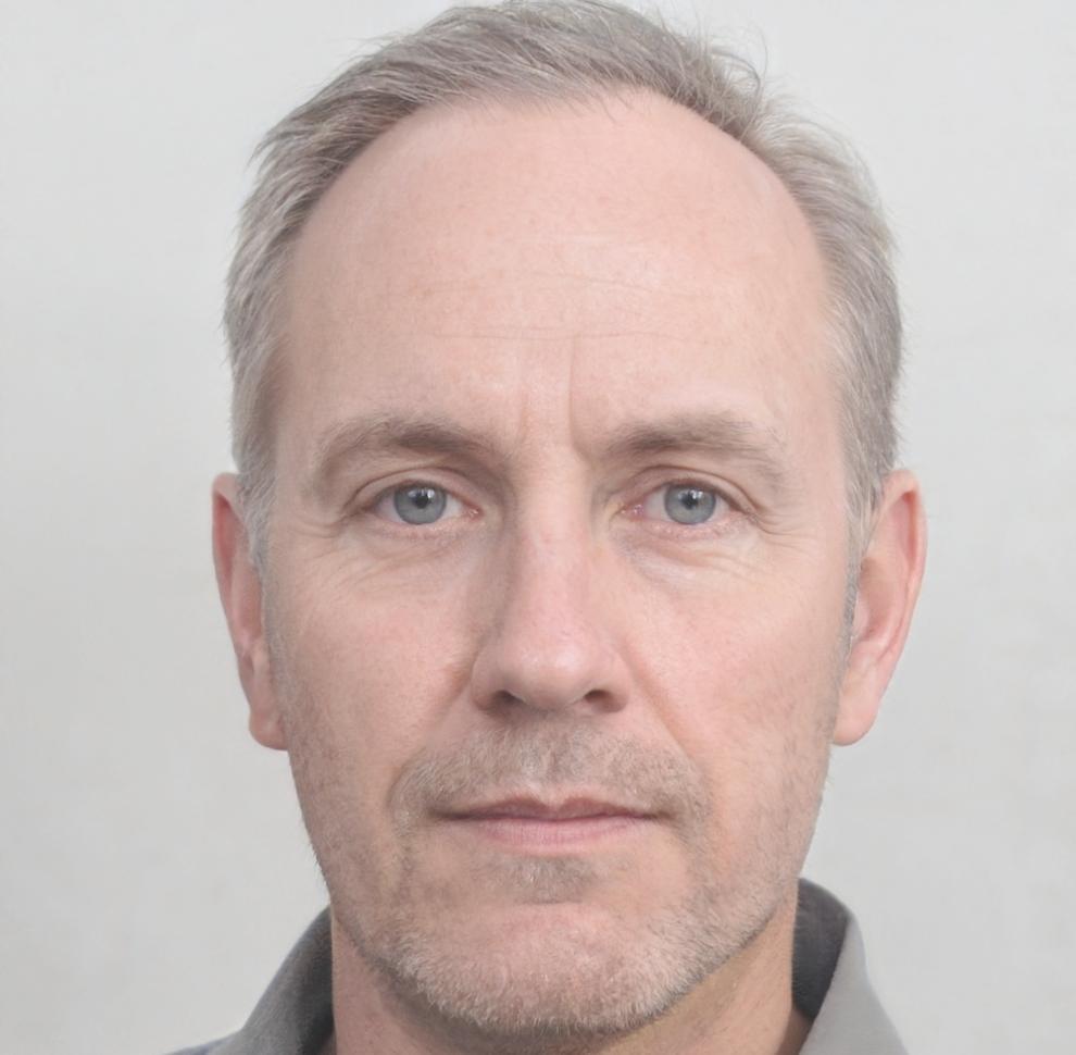 Portrait van Aleksander Vinterberg, game architect